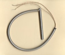 FAST HEAT Cartridge Heater 10mm Dia X 125mm Long 200W 240V 18" SS Conduit 90 