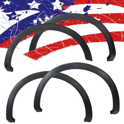 4PC Fender Flares Wheel Protector Set Fit For 2009-2014 Ford F-150 Factory Style