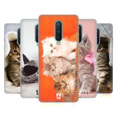HEAD CASE DESIGNS KATZEN SOFT GEL HANDYHÜLLE FÜR GOOGLE ONEPLUS HANDYS