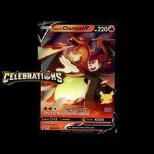Pokémon Celebrations 25th Anniversary Set Cards! Holo Full Art Charizard Card NM