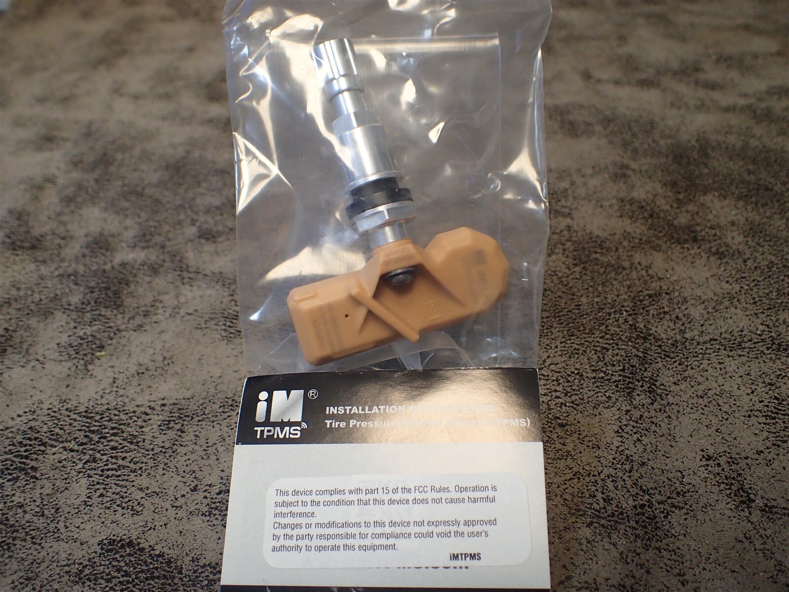 NEW John Dow Dynamic DY-2116 433 MHz TPMS Sensor w/Clamp in Valve (BN187)