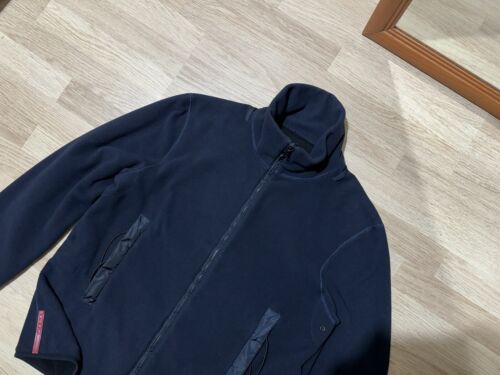Prada Fleece Jacket Red Tab XL - Picture 3 of 23