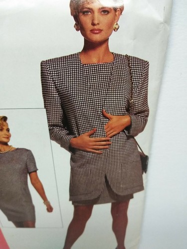 McCall's Dress Jacket Un-Cut Pattern Easy Stitch 'N Save 6415 size A (8-10-12) - Picture 5 of 12