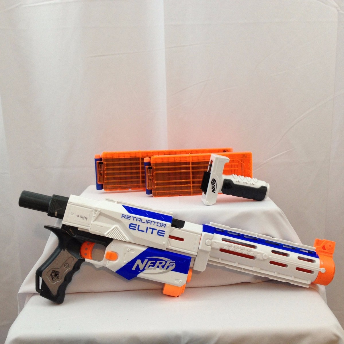 Nerf N-Strike Elite Retaliator Blaster gun barell ext. stability