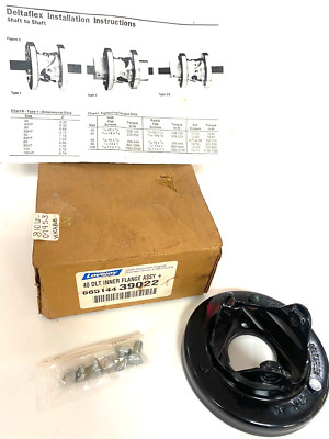 LOVEJOY 40DLT INNER FLANGE ASSY FLEX-LINK COUPLING TYPE MAX RPM-8000