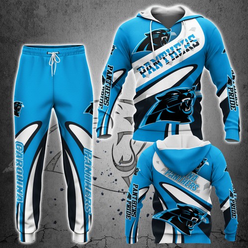 carolina panthers sweat suit