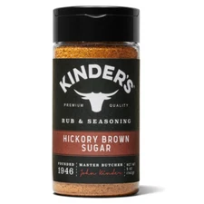 Kinder's Hickory Brown Sugar Barbecue Rub and Seasoning, 5 oz