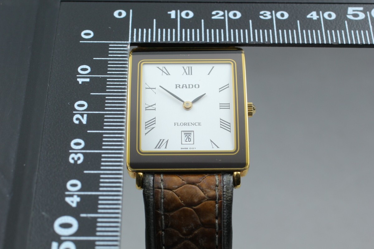 Near Mint] RADO FLORENCE 160.3605.2N White Dial Women's