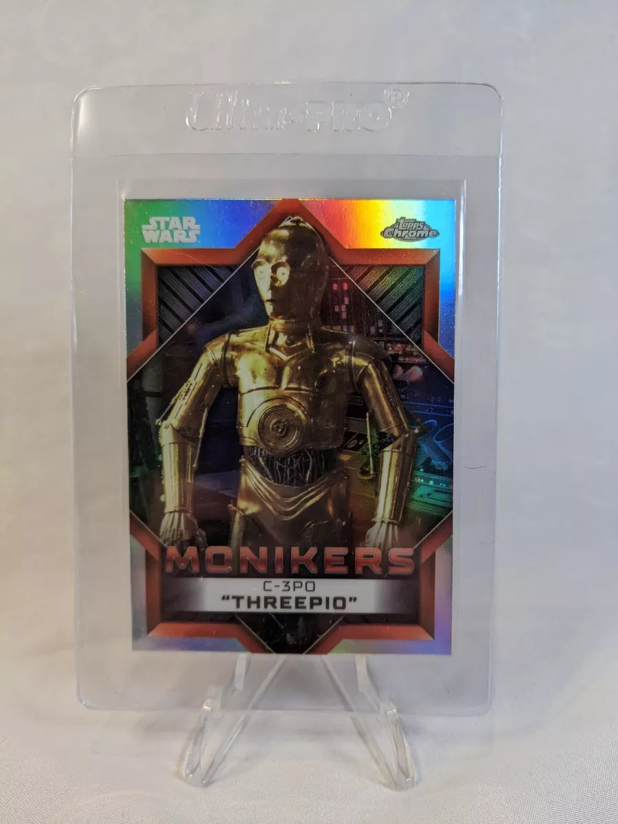 Topps Chrome Star Wars C3PO auto 1/1