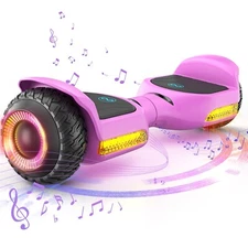 Gyroor G13 6.5'' Self Balancing Scooter for Kids with Bluetooth-Pink