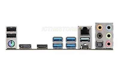 Customized IO I/O SHIELD for B450M Steel Legend Baffle Motherboard Backplates IO