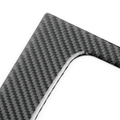 Carbon Fiber Rear Row Storage Box Cover For BMW 3 Series E90 E92 E93 2005-2012 - Picture 5 of 6
