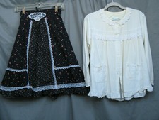 Western Girls Costume Prairie Dress Victorian Edwardian Civil War Reenactment