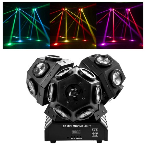 Tête Mobile Dreamland 24x3W LED RGBW Avec Laser - Projecteur DJ Disco - Rotation