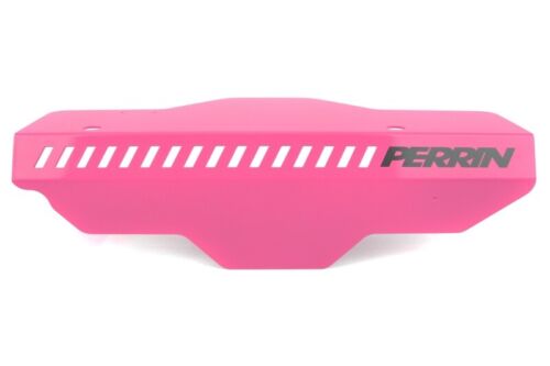 Perrin for Subaru Pulley Cover (For EJ Engines) - Hyper Pink - Picture 3 of 3