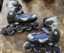 DBX Inline Roller Skates Rollerblades, Size Boys 3-6 Adjustable Sizes