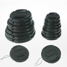 5/10pcs 58mm Snap On Front Lens Cap Cover Center Pinch For Nikon Fujifilm Pentax