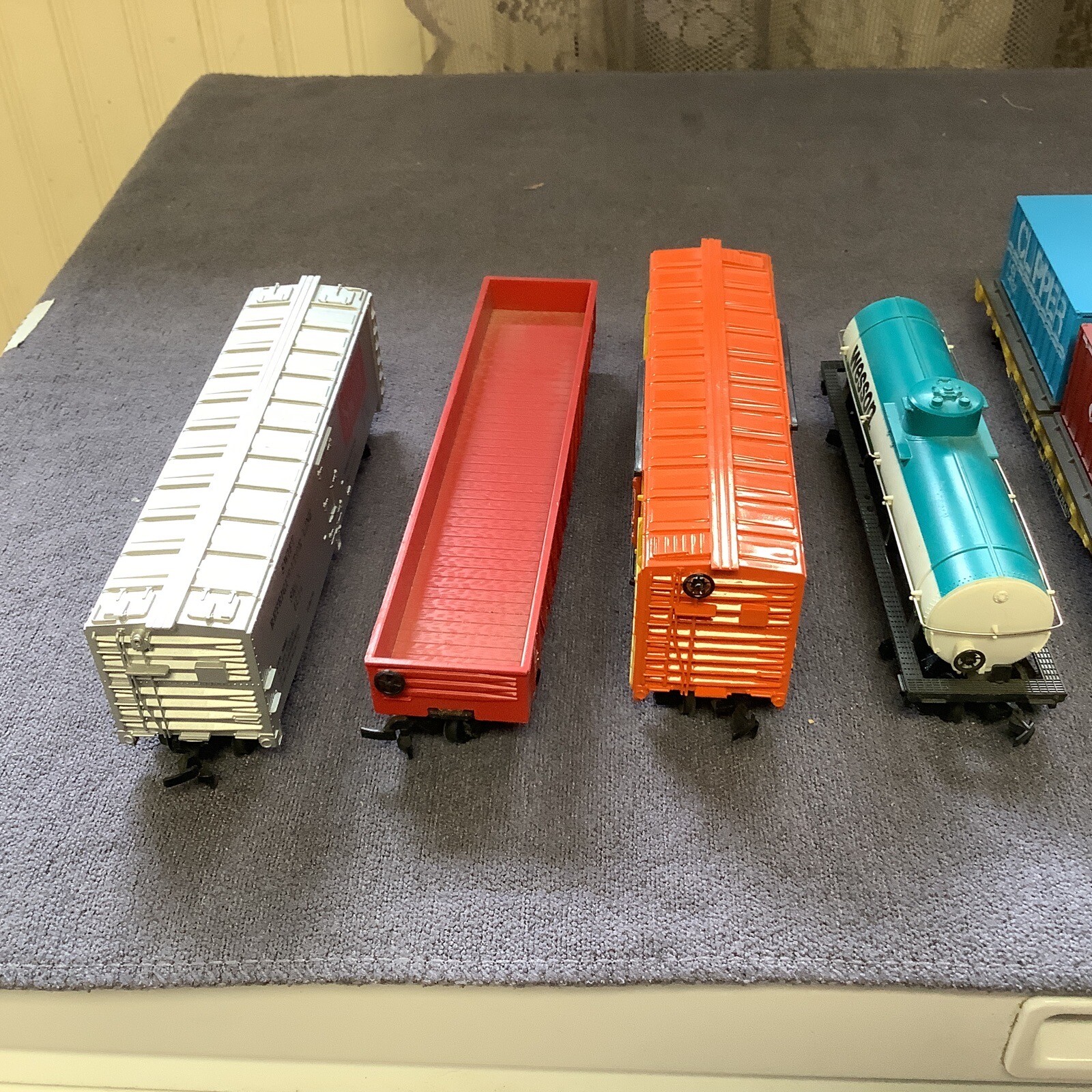 Vintage Tyco, Mantua Others Ho Scale Rail Cars Used Mostly Complete Lot