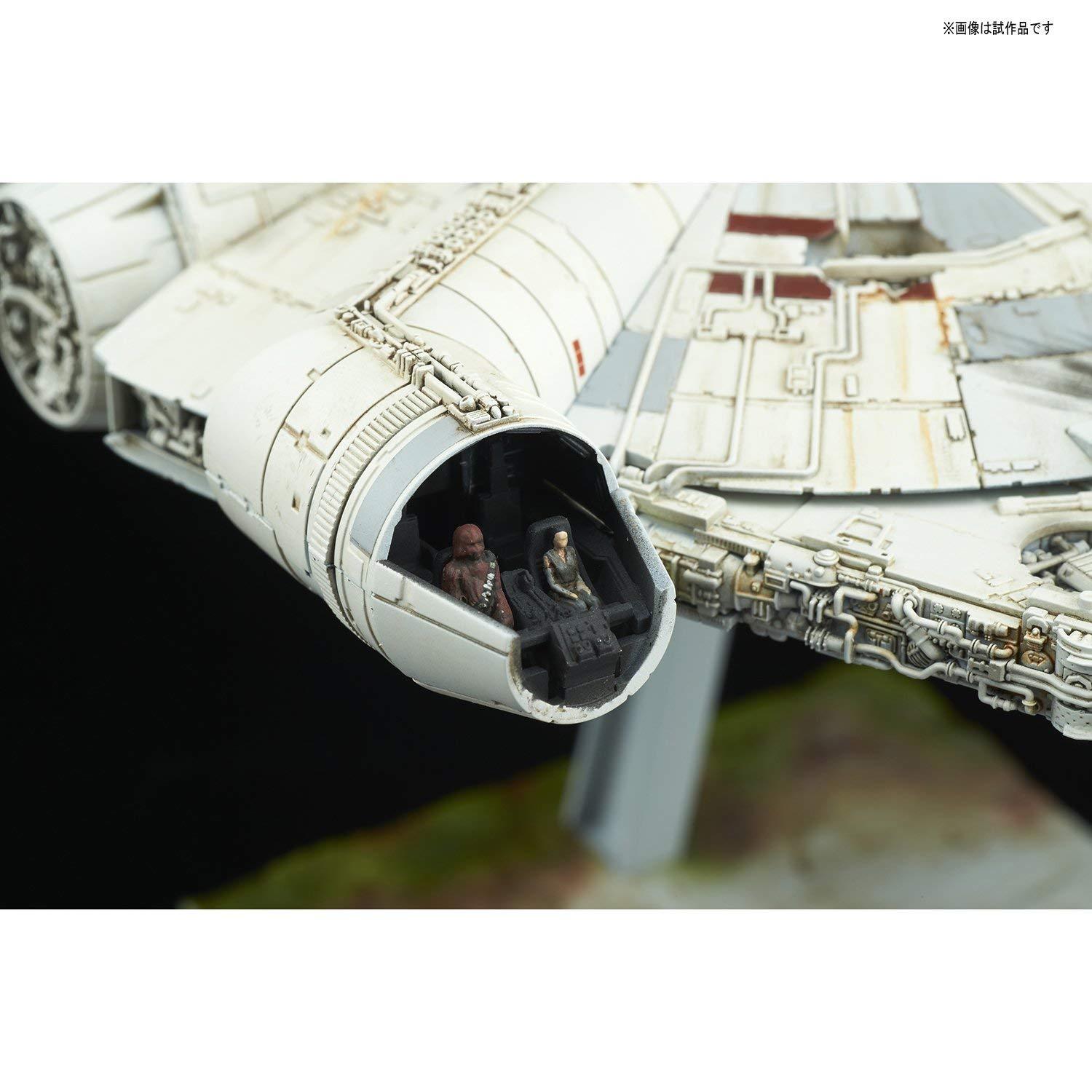 BANDAI Star Wars MILLENNIUM FALCON Plastic Model Japan Japan Japan 4fe8da BANDAI Star Wars MILLENNIUM FALCON Plastic Model Japan Japan Japan 4fe8da