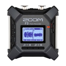 ZOOM F3 Field Recorder 32-Bit Float Portable Audio Recorder Dual XLR