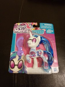 New 2016 My Little Pony The Movie White Unicorn Blue Hair Purple