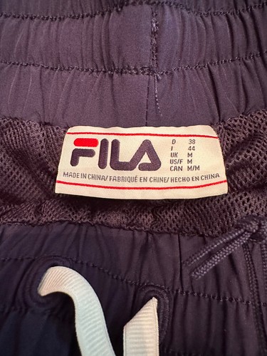 Pantalone da pista Lds Fila Jovia taglia Med blu e bianco nuovo con etichetta - Foto 7 di 8
