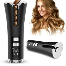 Cordless Automatic Hair Curler, portable Rotating Curling Iron, Rechargeable