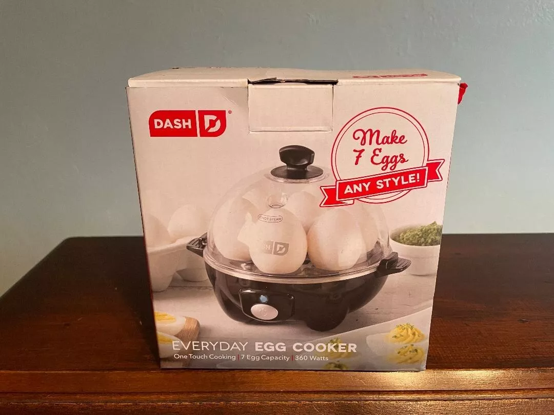 Dash Everyday One Touch Cooking - 7 Egg Cooker - Black