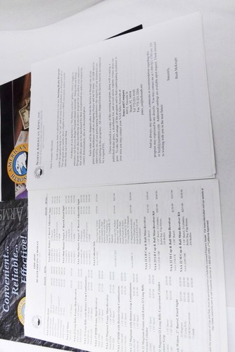 North American Arms 2004 Stocking Dealer 2 Catalogs Price List Letter Order Form - Picture 2 of 12