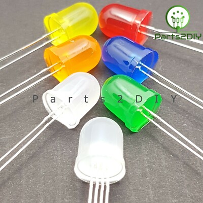 10 mm diffuse LED-Leuchten verschiedene Farben ultrahelle Diode UK