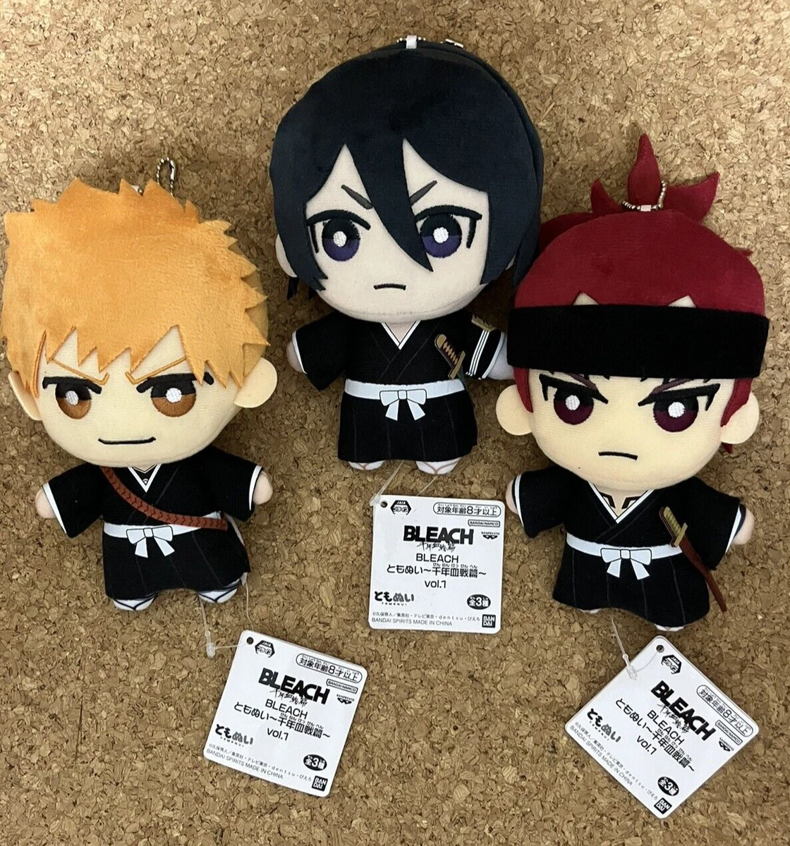 Bandai Bleach Thousand Year Blood War Tomonui Vol.1 Plush Toy Set