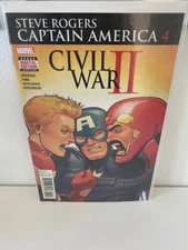 CAPTAIN AMERICA: STEVE ROGERS #4 NM+ (MARVEL 2016) *COMBINE SHIP & SAVE*