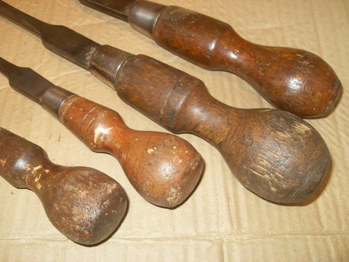4 x Vintage Screwdrivers For Restoration - Footprint, Jenkinson, Toga, Master - Picture 2 of 4