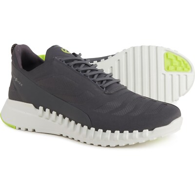 New Men's Ecco Zipflex HydroMax Watter Resistance Sneakers Magnet 803904