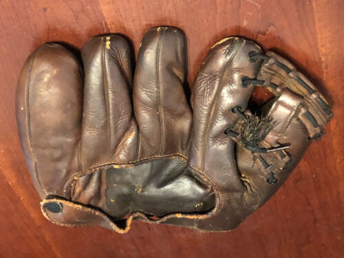 Vintage Wilson Baseball Glove Mel Ott 1940's HOF - Pat. No.2231204 - Horse Hide! - Picture 4 of 12