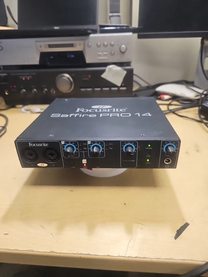Focusrite Saffire Pro 14 Firewire - NOT FULLY TESTED. - Image 4 of 4