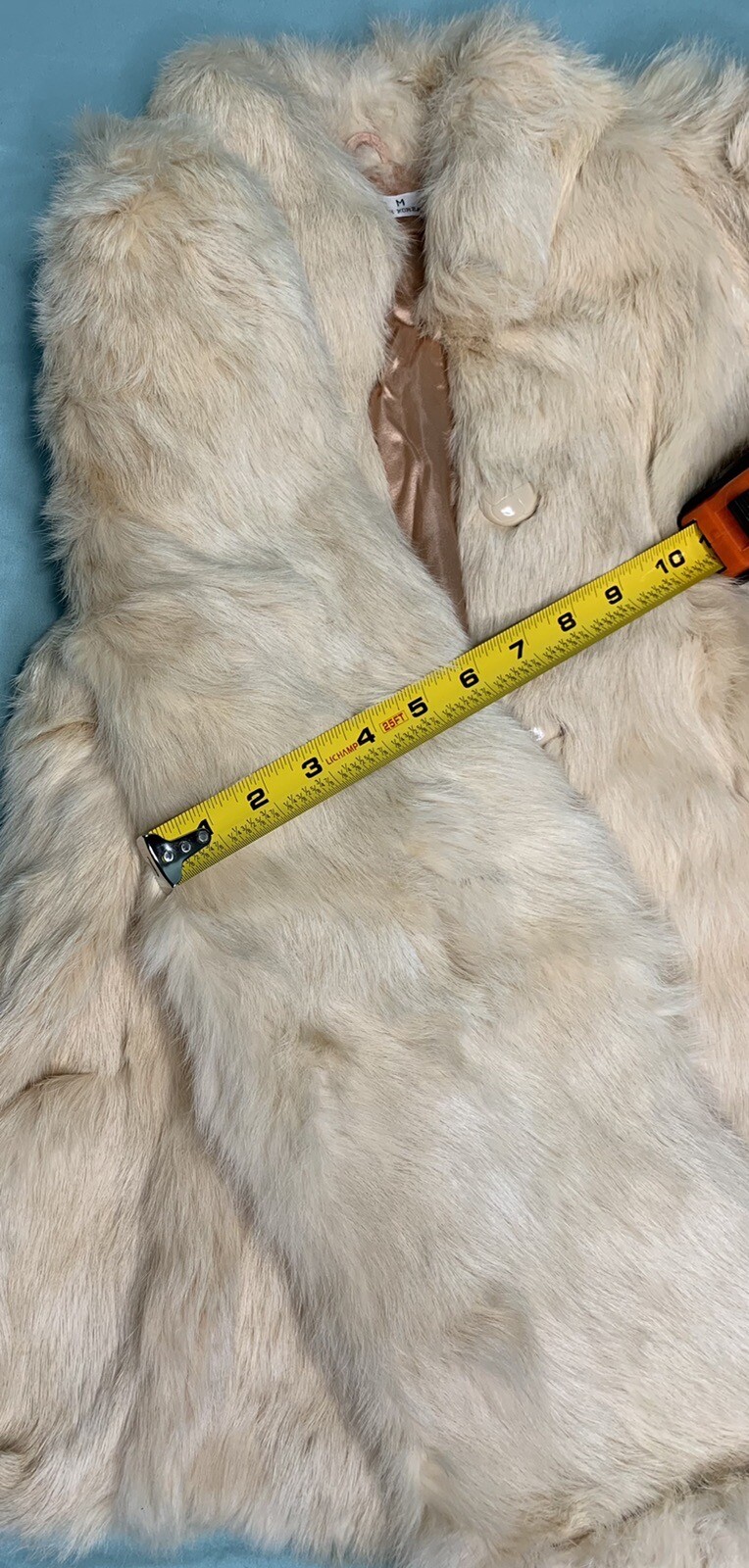 Fur Coat Rabbit Small Jacket Open Button Clothing Fashion Designer Winter Womens