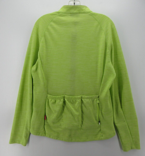 Giro Sport Design Jacket Men Large Green Cycling Merino Wool Blend Hiking * - Picture 8 of 16