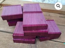 Purpleheart Bowl Blank/woodturning Blanks/exotic Woods /Exotic Hardwoods/ 6x6x2?