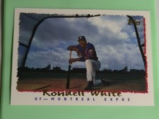 1995 Topps Rondell White Baseball Cards #196 - Montreal Expos 