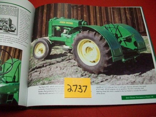 JOHN DEERE-YESTERDAY & TODAY BY ROBERT N. PRIPPS FARM TRACTORS-VINTAGE MODELS - Picture 5 of 7