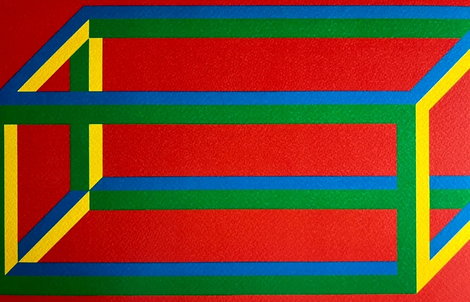 Litografia Sol Lewitt certificado de autenticidade Museu Guggenheim numerada a lápis - Donald Judd - Imagem 4 de 4