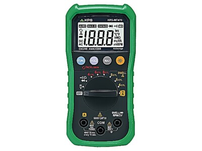 KPS-MT470 Digitaler Multimeter LCD (2000),beleuchtet I DC: 10A I AC: 10A KPS