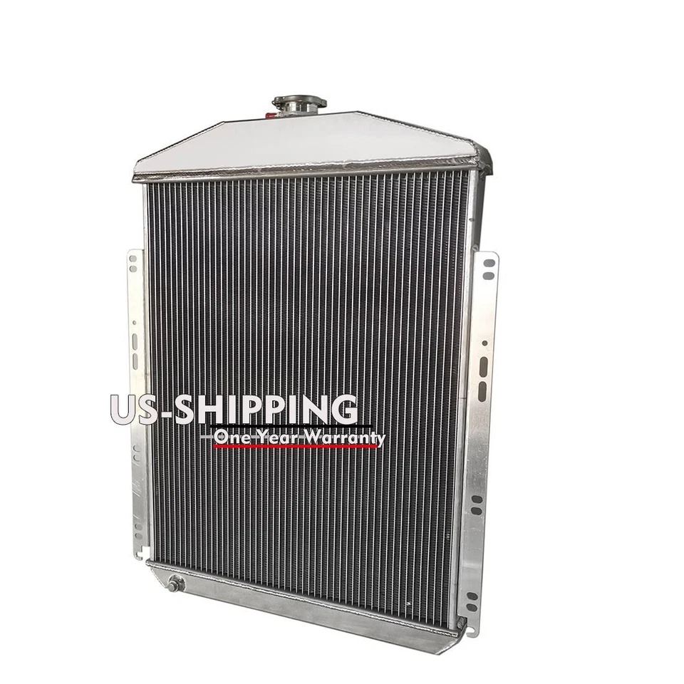All Aluminum Cooling Radiator for 1942-1948 Oldsmobile G-47 #CC42OL 2-row 1947 Foto 2 de 4