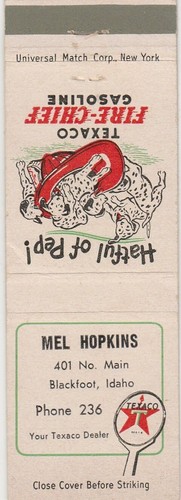 Mel Hopkins Texaco-Blackfoot-Idaho-Id