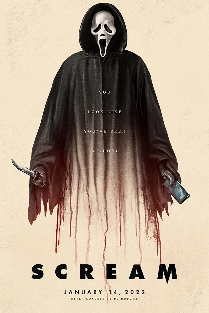 Scream Movie Action Thriller Horror Print Wall Art Home Decor - POSTER 20x30