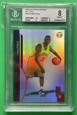 2005-06 Topps Pristine Die Cut #42/50 Chris Paul #104 Rookie Refractor ...