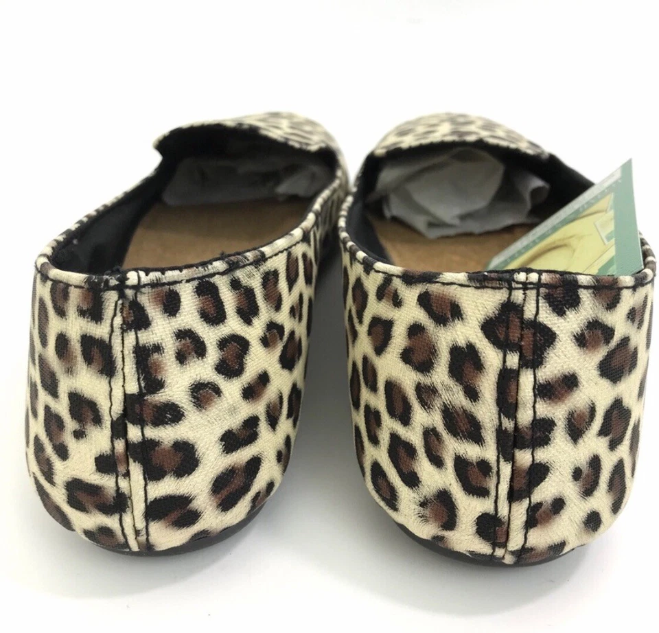 DAWGS Kaymann леопард курить тапочки мокасины плоскостях поскользнуться на животных искусственного меха новый с Ярлыками - Изображение 4 из 4