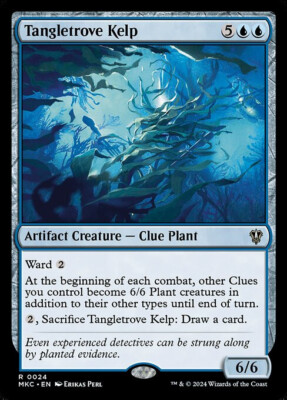 NM Tangletrove Kelp, MTG, Murders at Karlov Manor, Magic the Gathering, 24