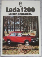 Lada 1200 Saloon & Estate Brochure Publication Number 7/76/100M